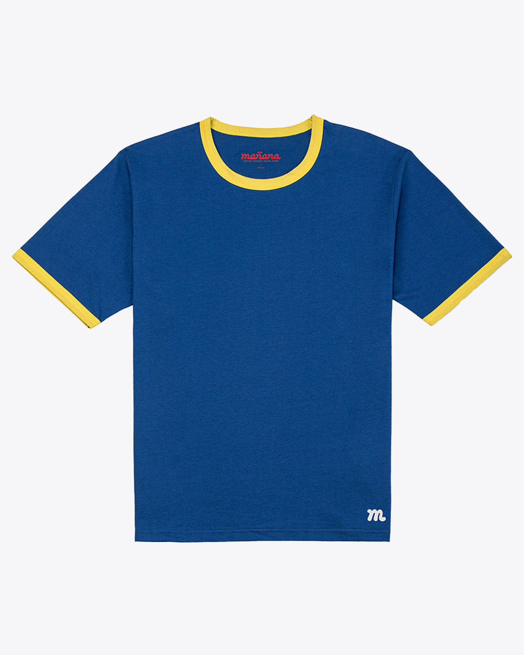 The Classic Ringer Tee - Blue – Mañana