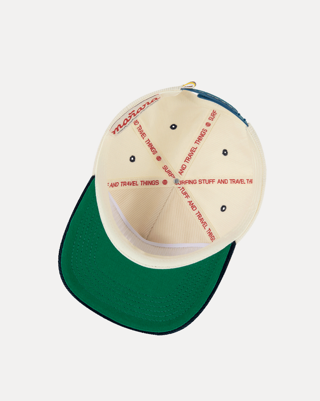 Corduroy Cap - Two-Tone