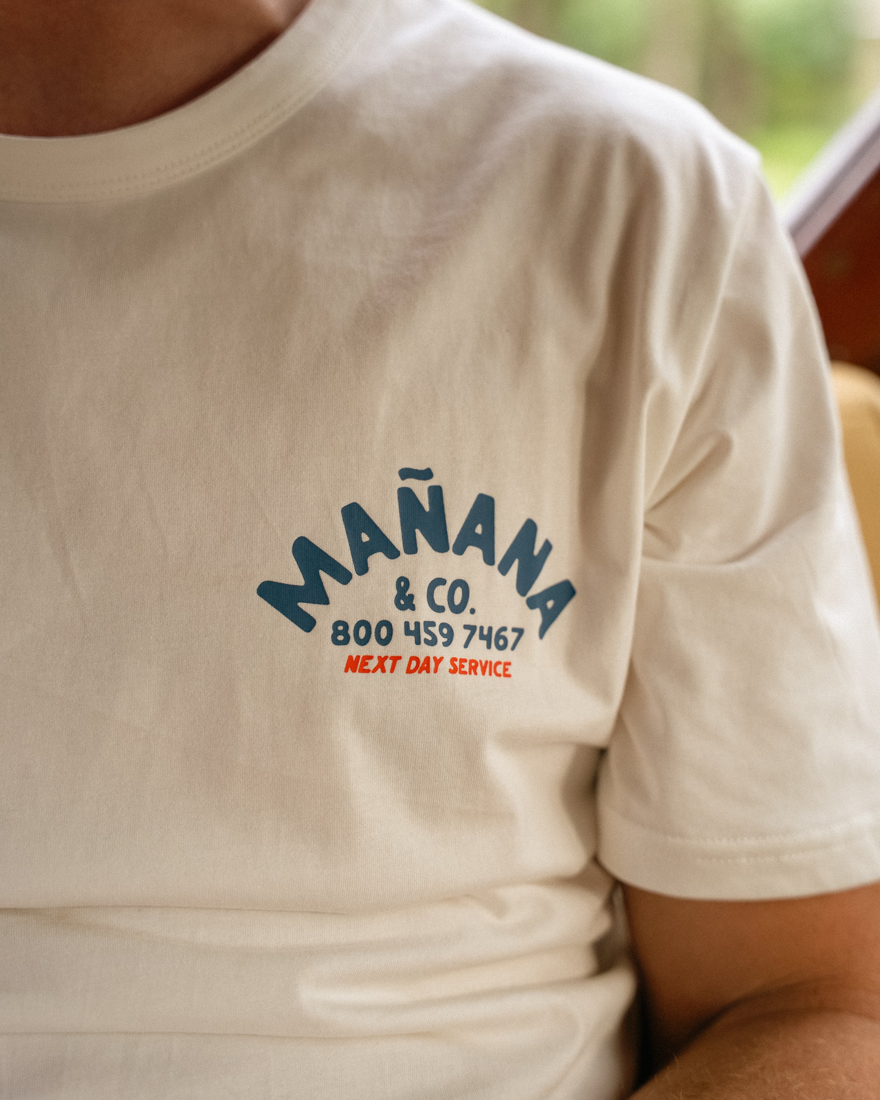 Manana Shop Tee - White