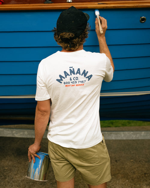 Manana Shop Tee - White