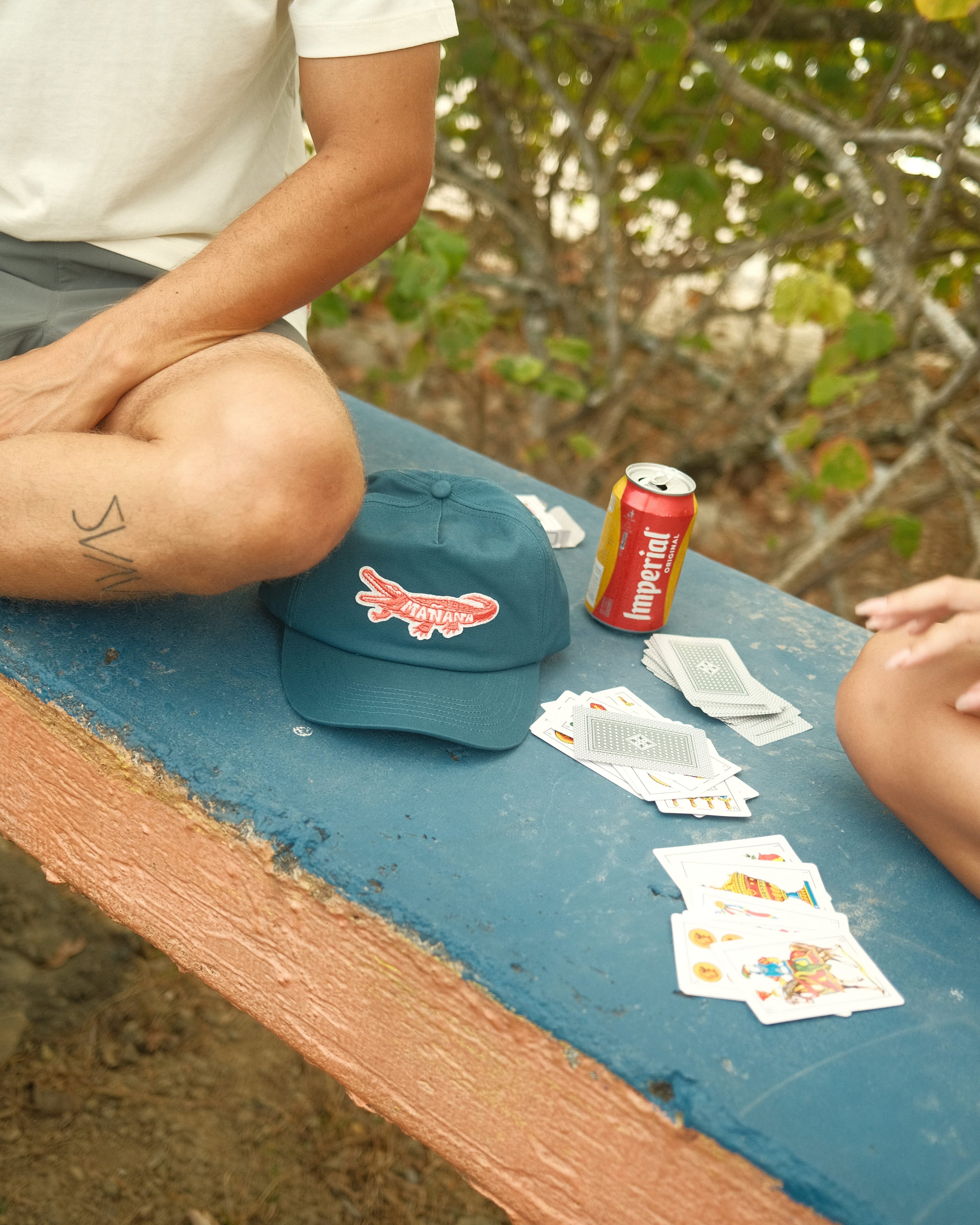Stitch Crocodile Cap - Blue