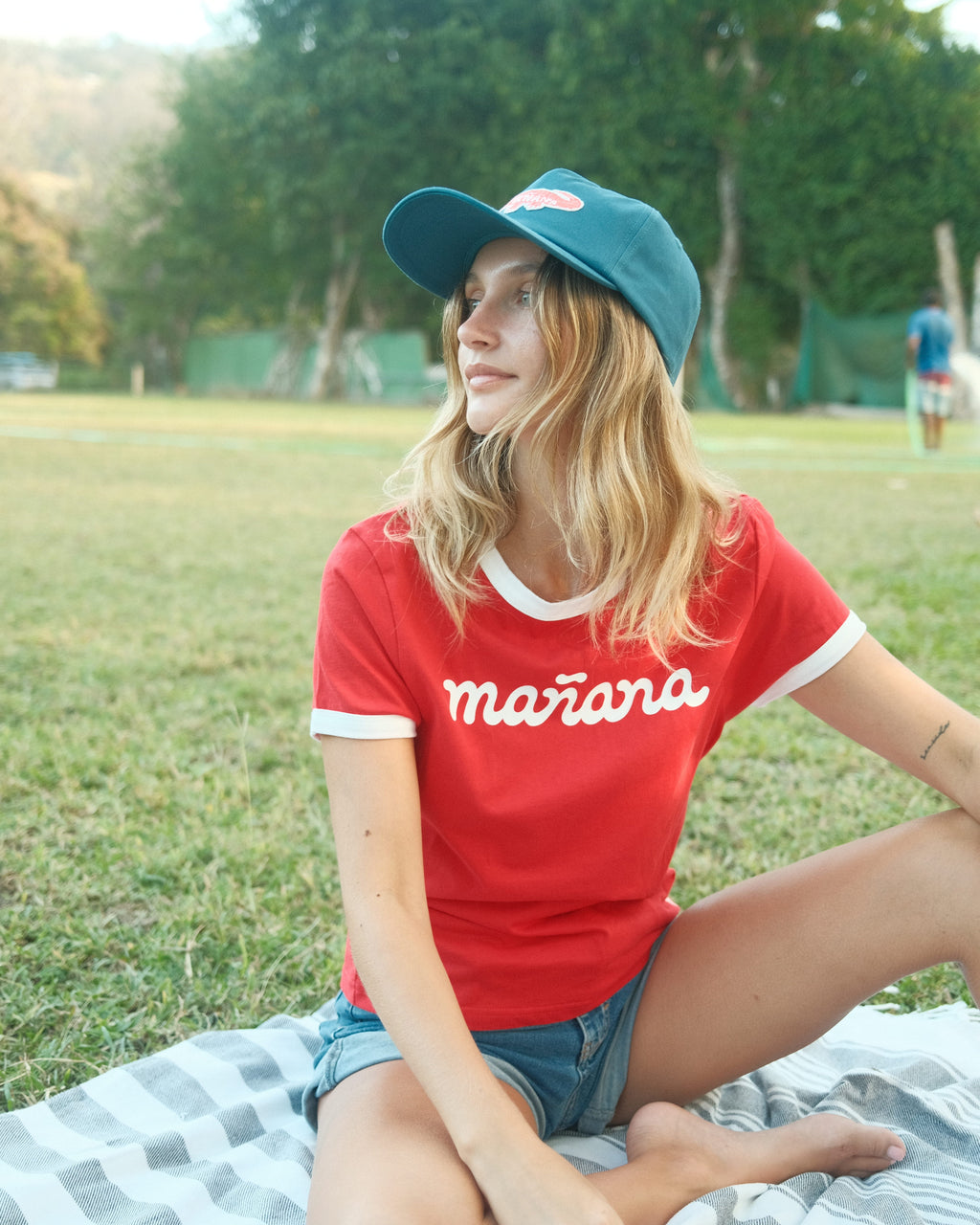 Stitch Crocodile Cap - Blue