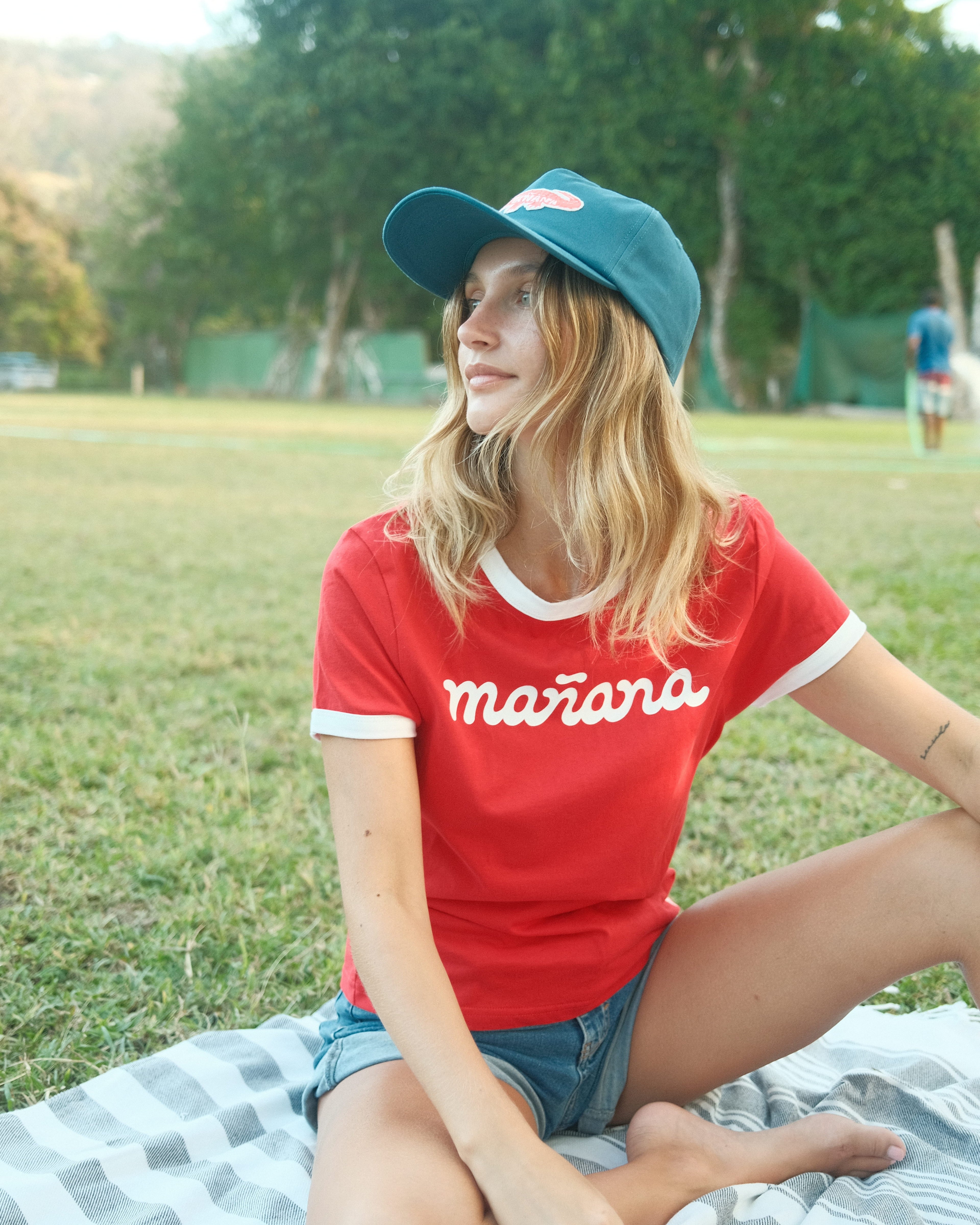 Stitch Crocodile Cap - Blue