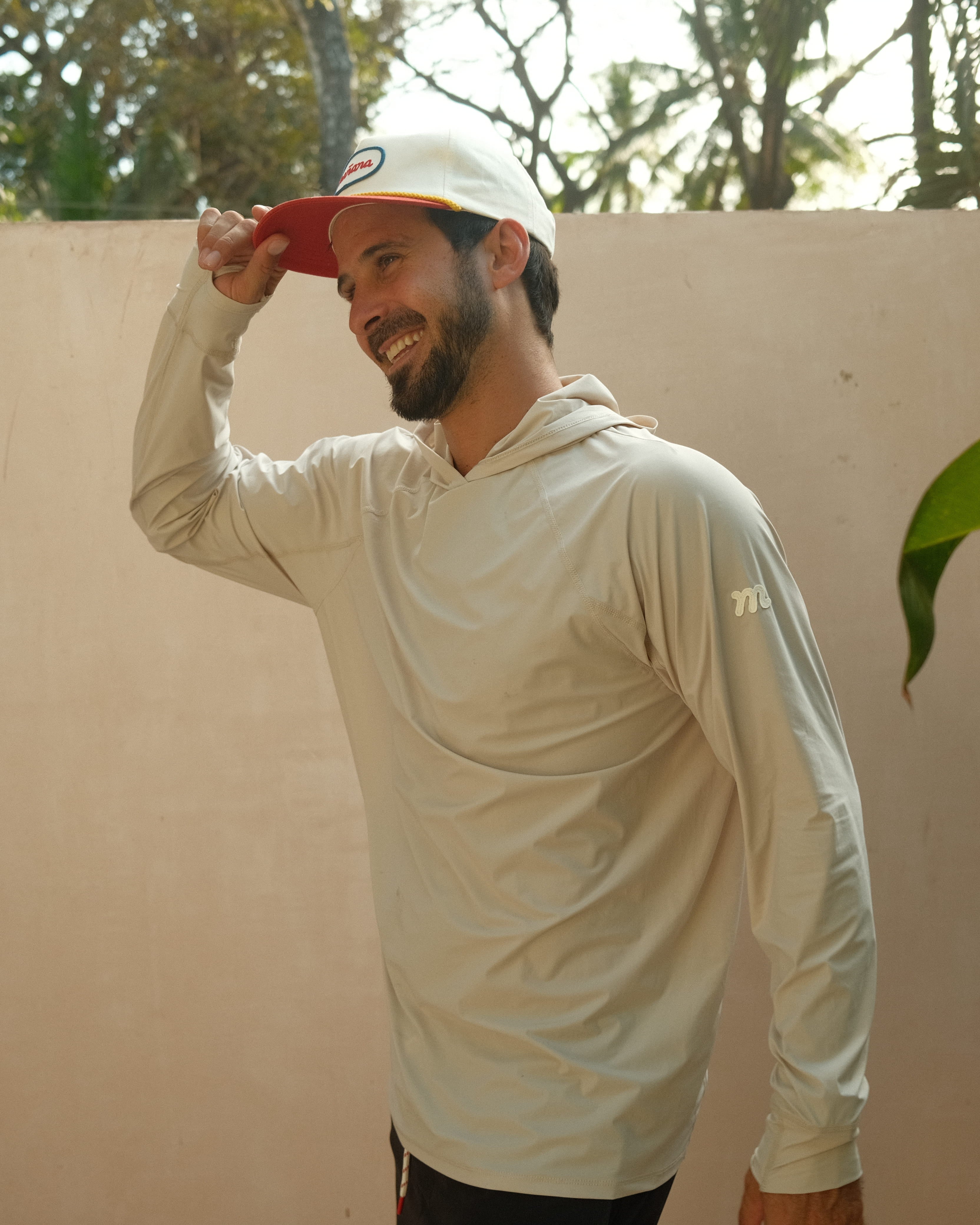 UV Travel Hoodie - Tan