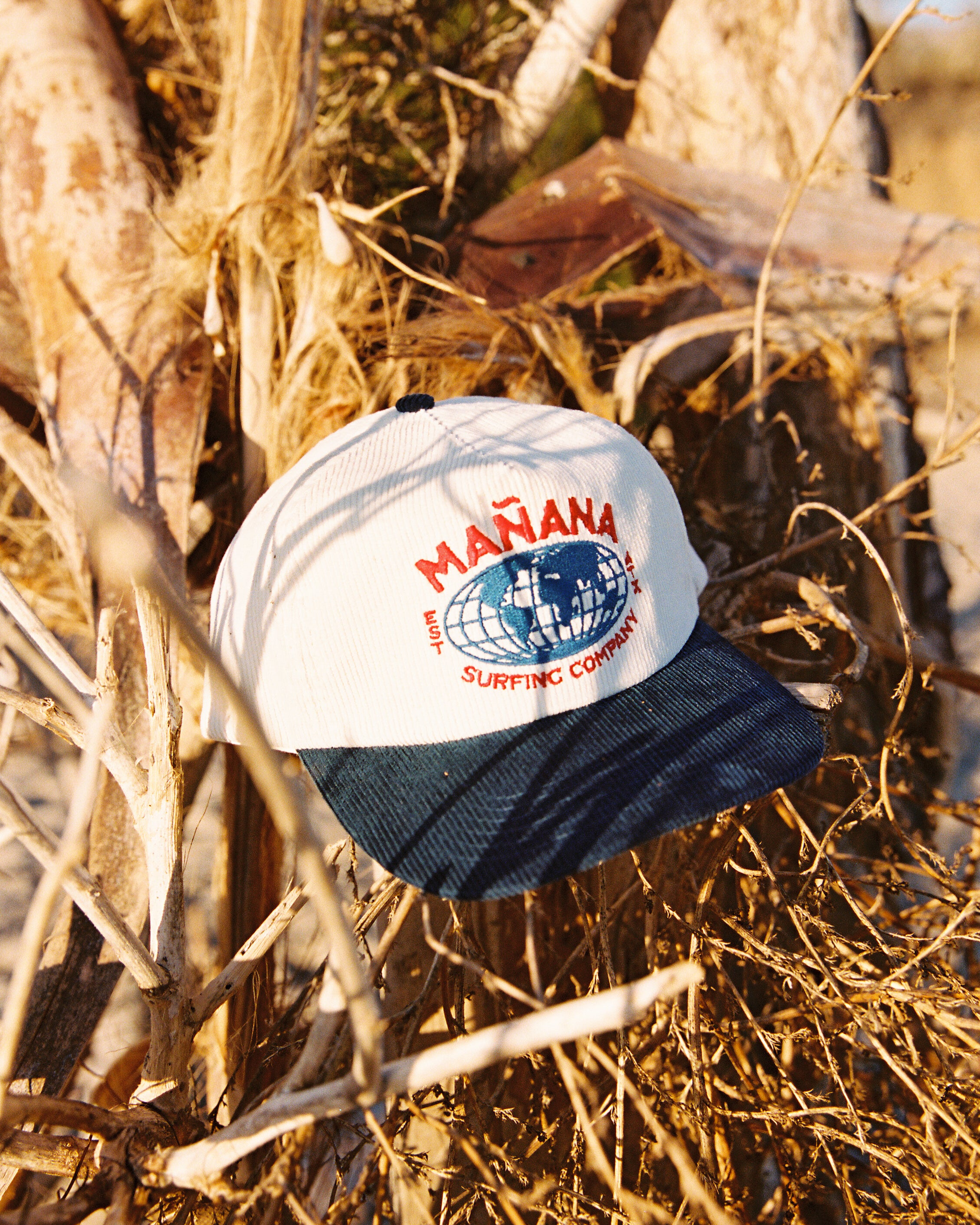 Corduroy Cap - Two-Tone