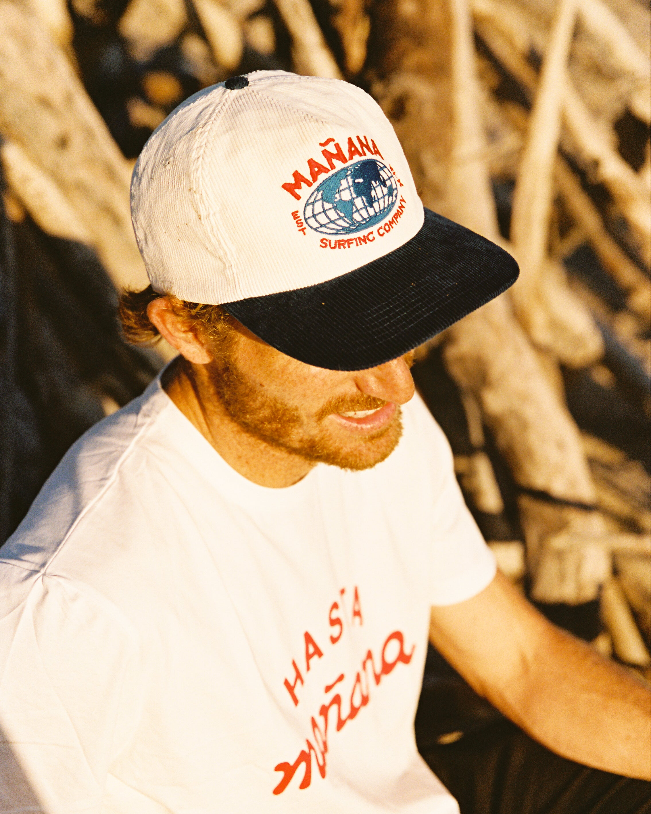 Corduroy Cap - Two-Tone