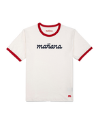 The Classic Logo Ringer - White/Red