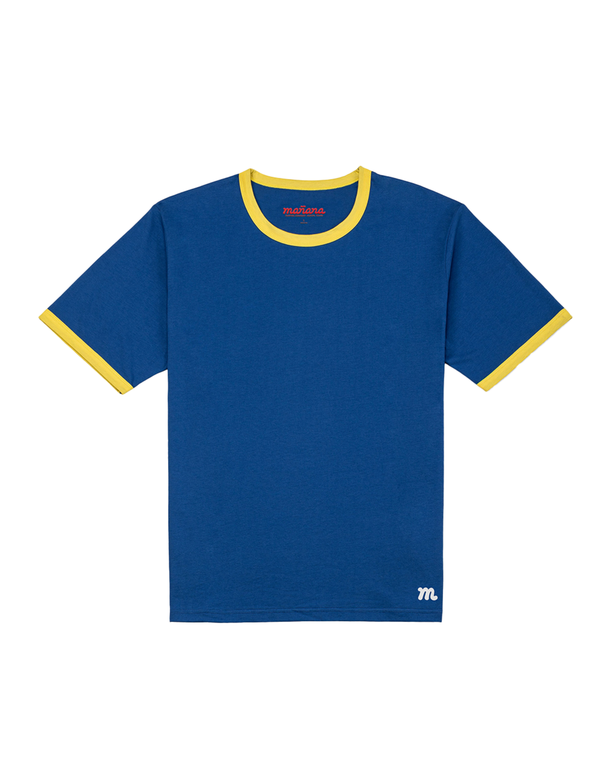 The Classic Ringer Tee - Blue