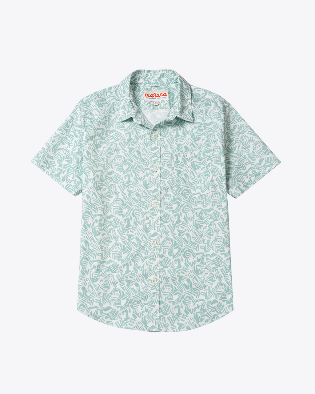 The Breeze Button Up - Geo Print