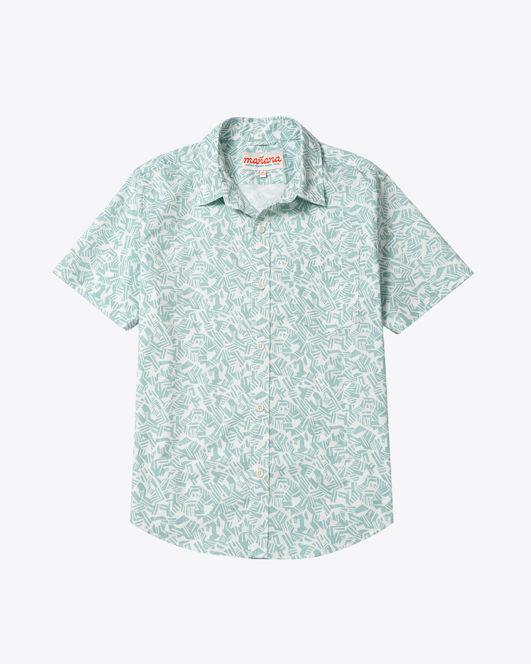 The Breeze Button Up - Geo Print