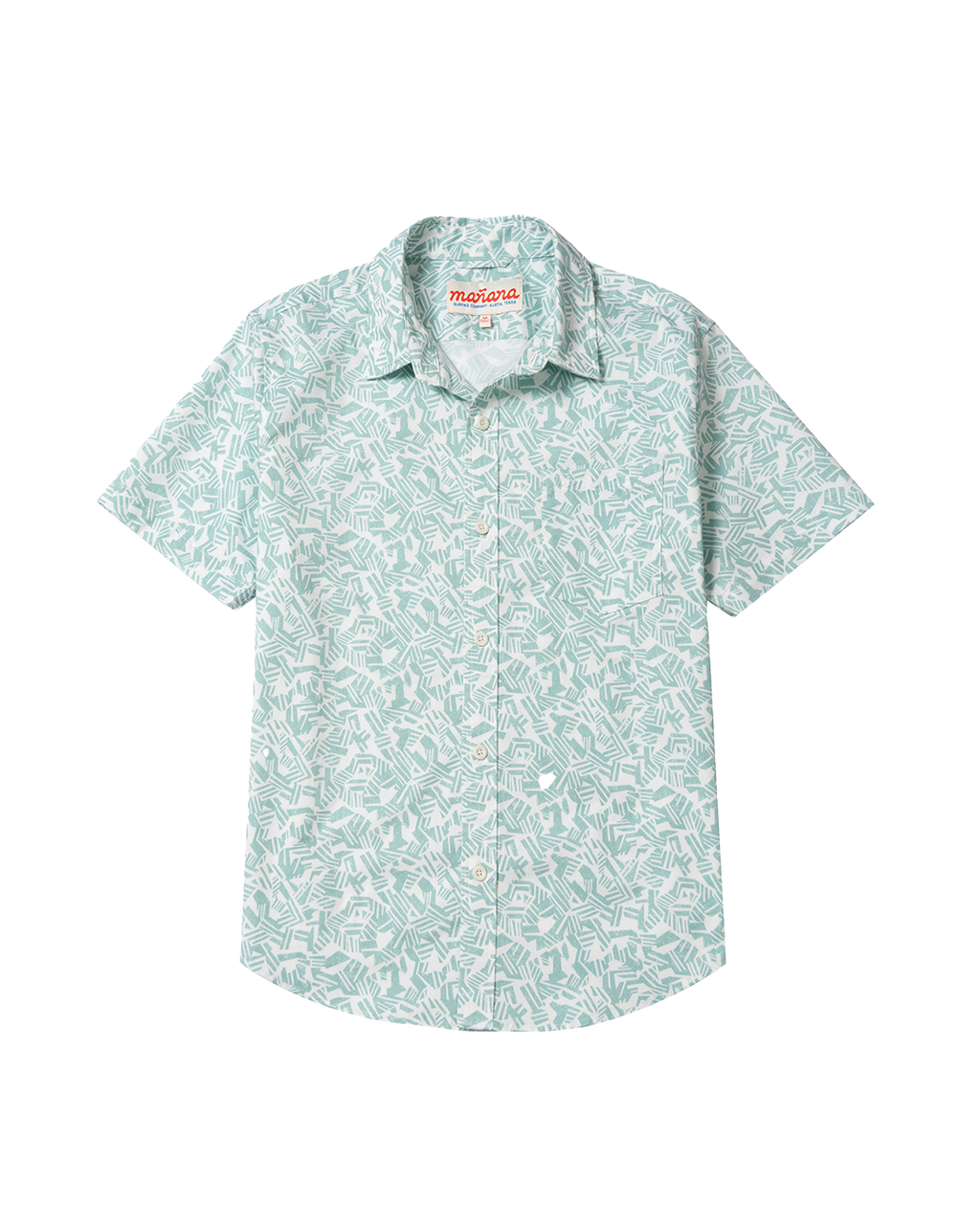 The Breeze Button Up - Geo Print