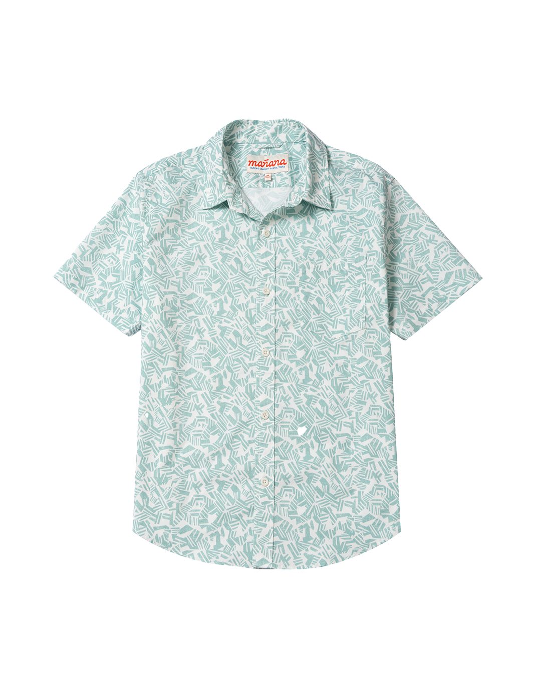 The Breeze Button Up - Geo Print