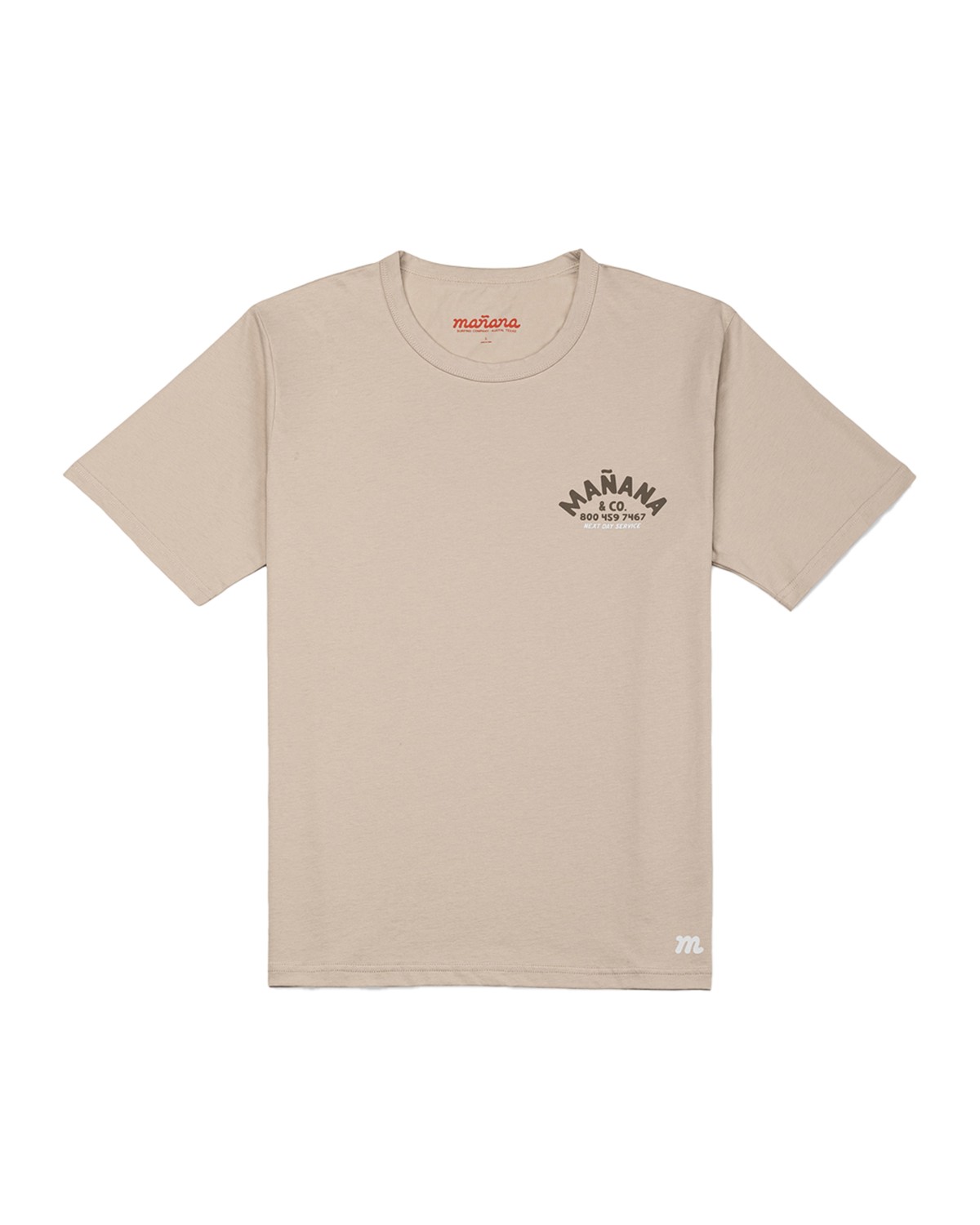 Manana Shop Tee - Tan