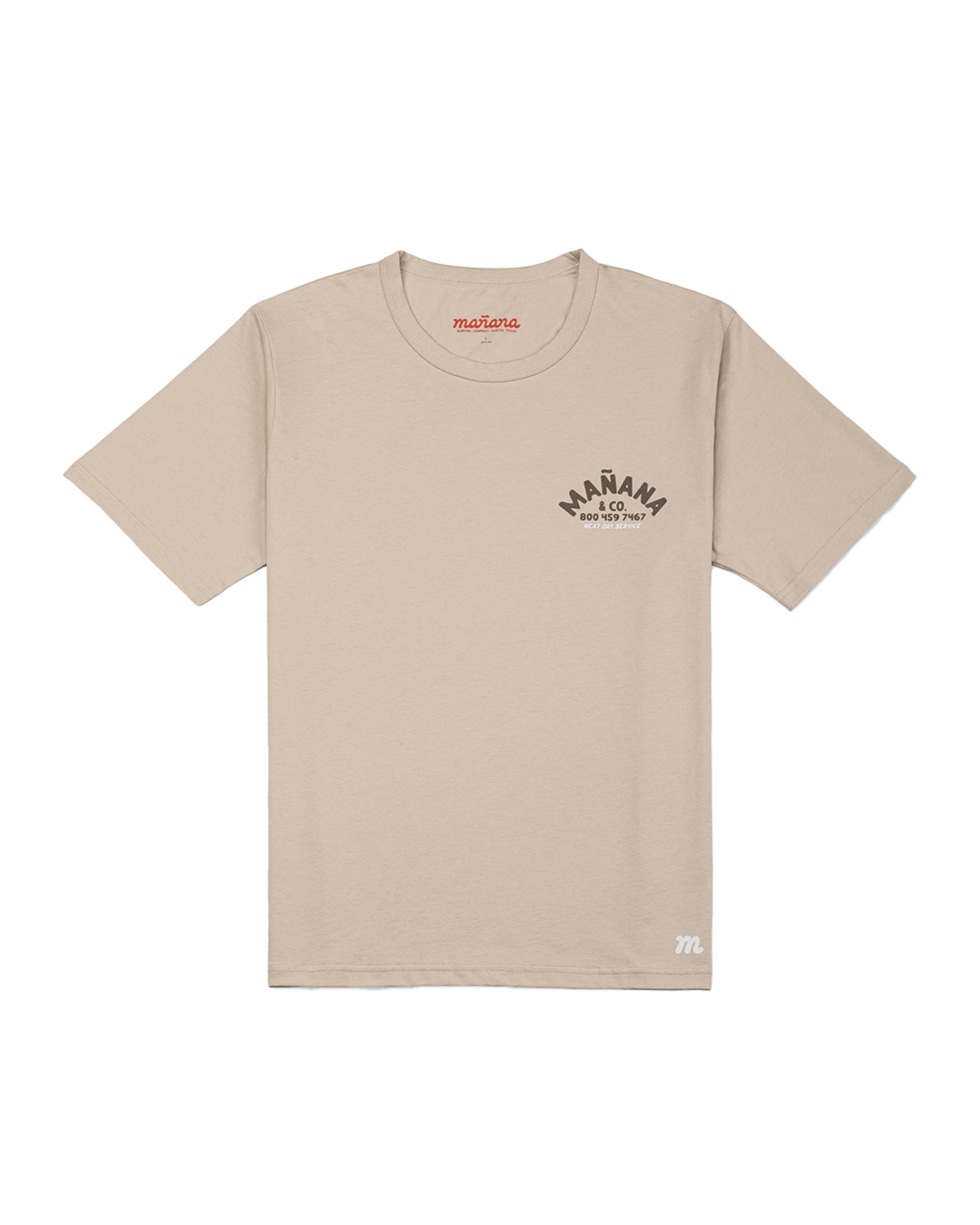 Manana Shop Tee - Tan