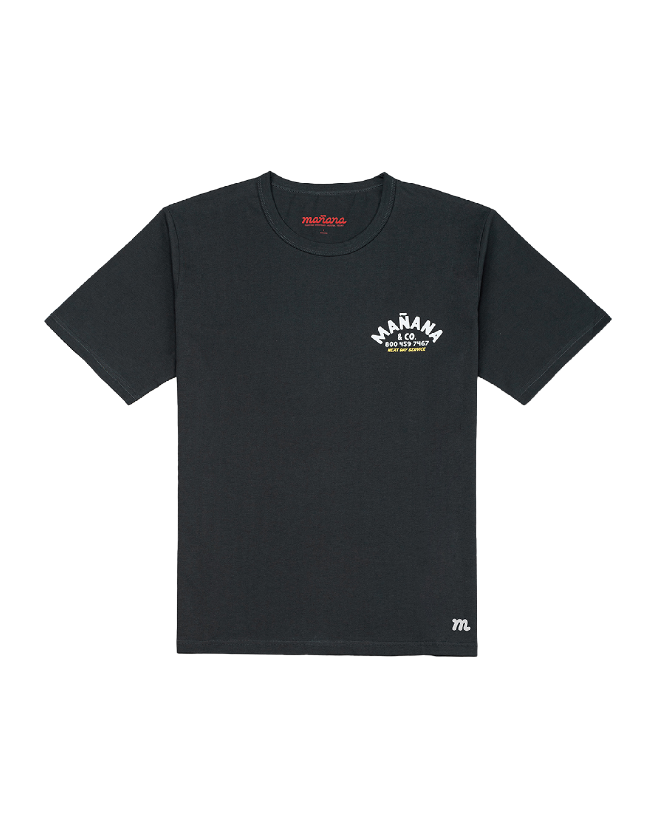 Manana Shop Tee - Black