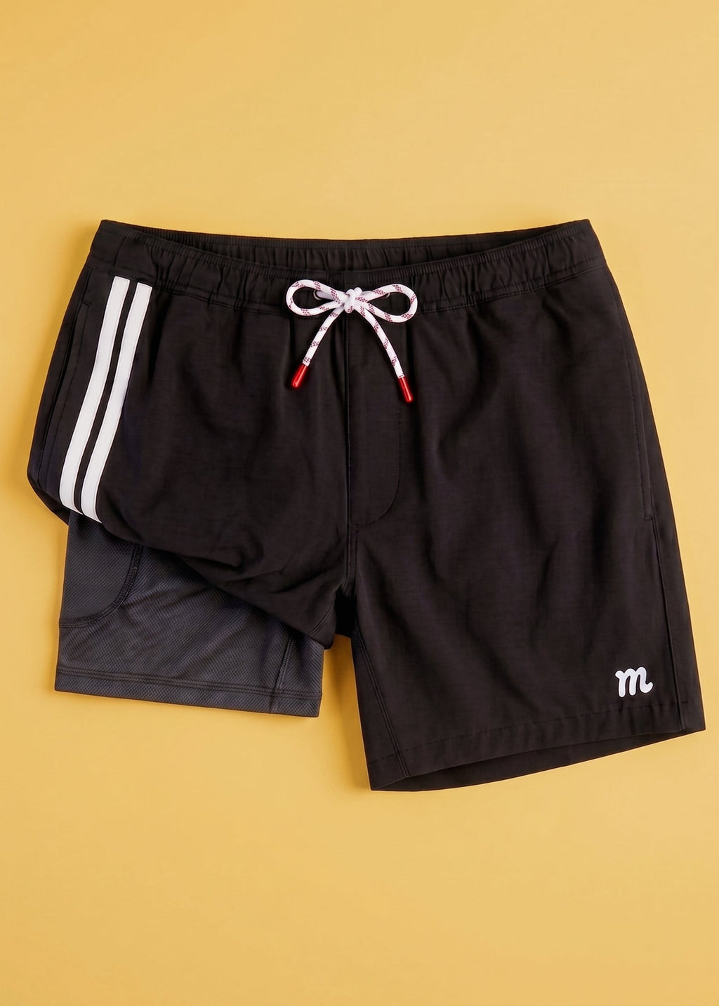 The Volley Short 2.0 - Black
