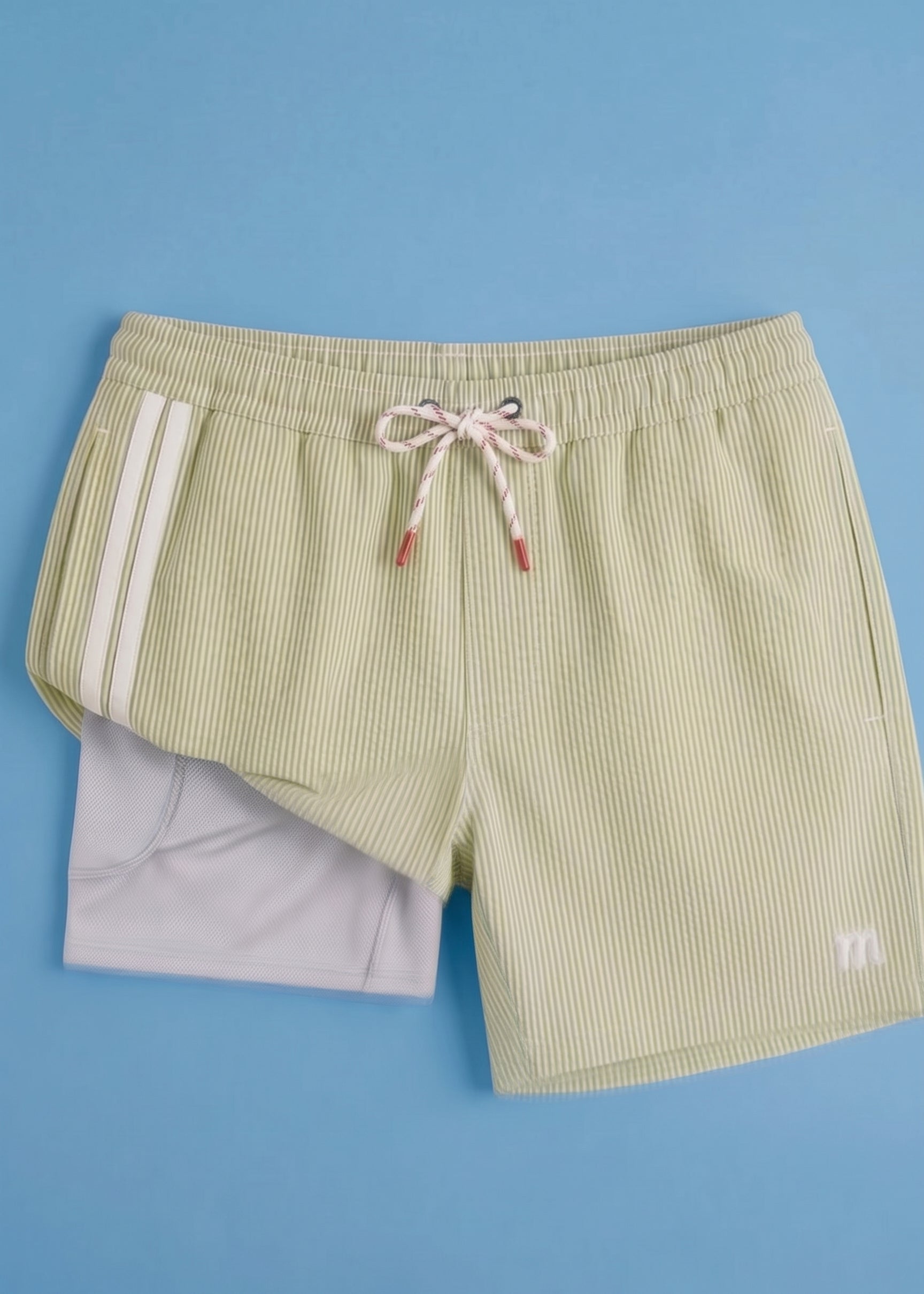 Seersucker Shorts - Green