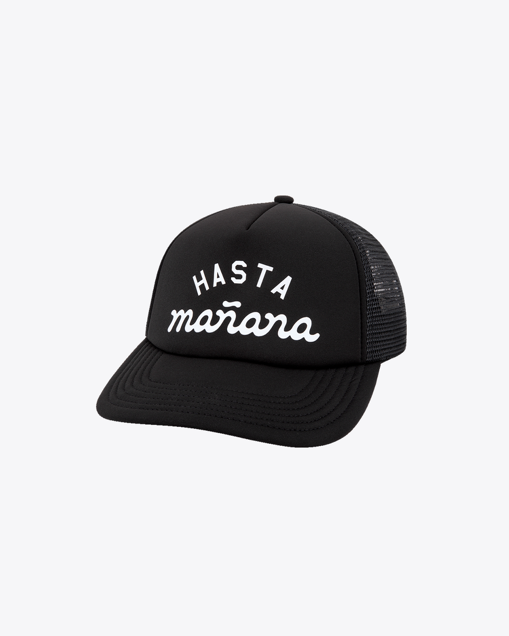 Hasta Manana Foam Trucker - Black