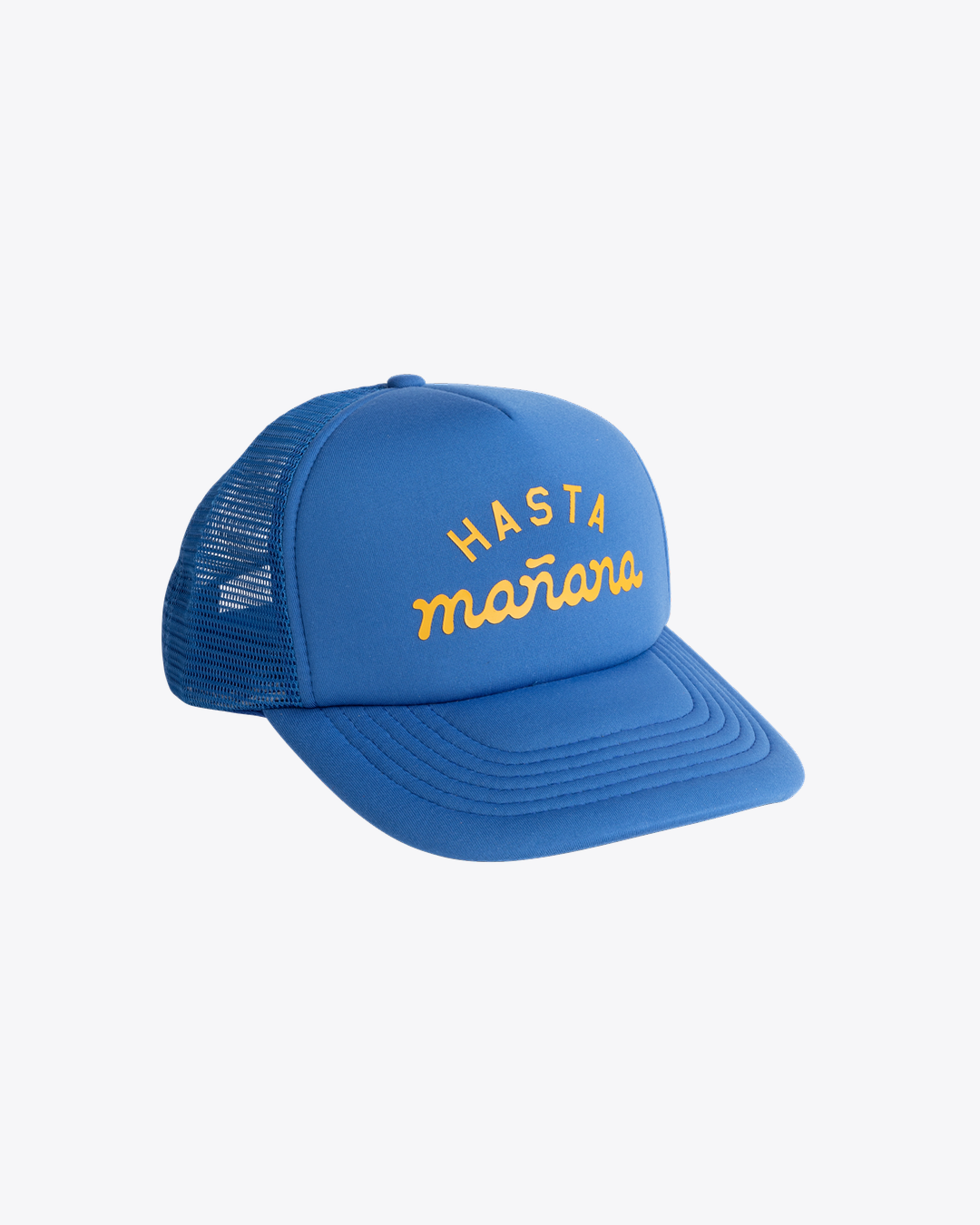 Hasta Manana Foam Trucker - Blue