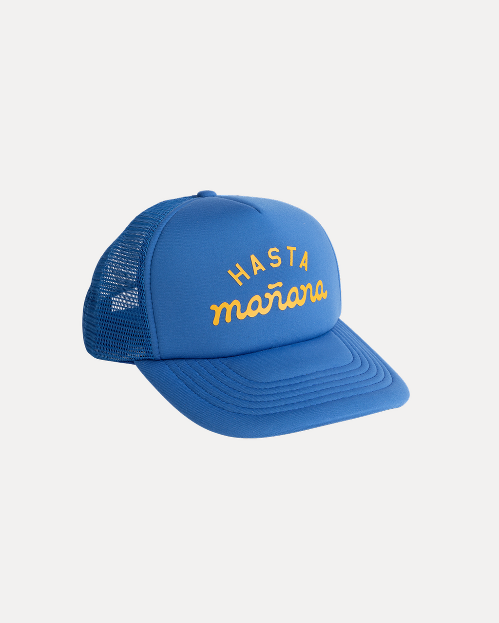 Hasta Manana Foam Trucker - Blue