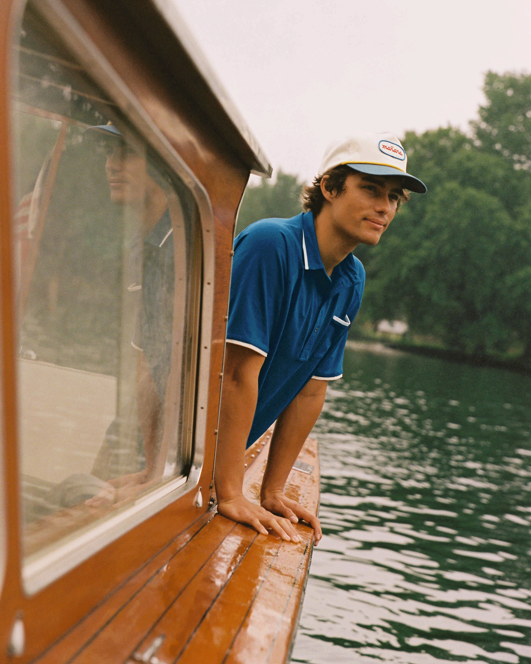 The Lake Polo - Blue
