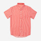 Red Stripes Breeze Button Up Shirt