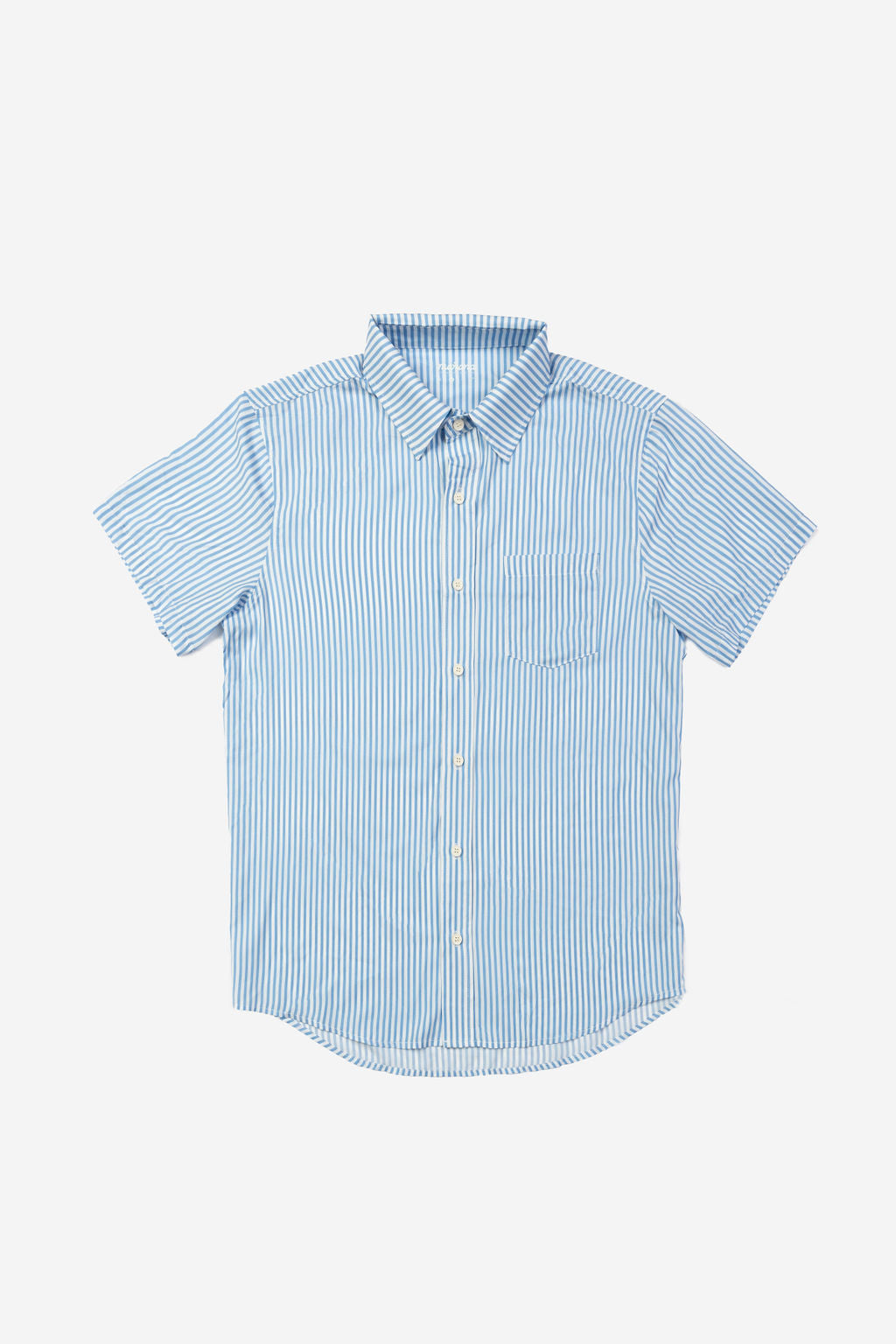 Formal light weight Blue Striped Breeze Button Up shirt