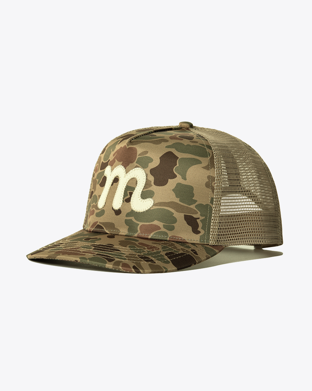 Mesh Back "M" Trucker - Camo