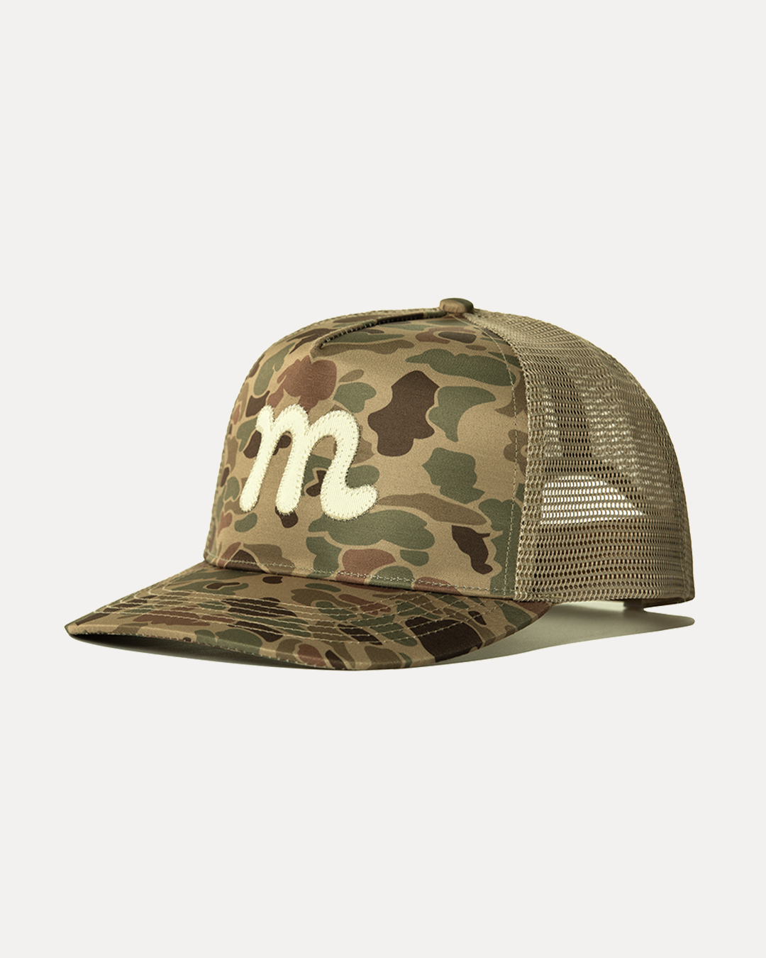 Mesh Back "M" Trucker - Camo
