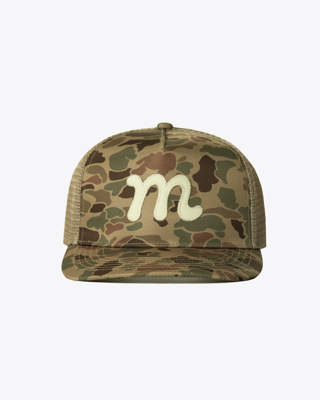 Mesh Back "M" Trucker - Camo