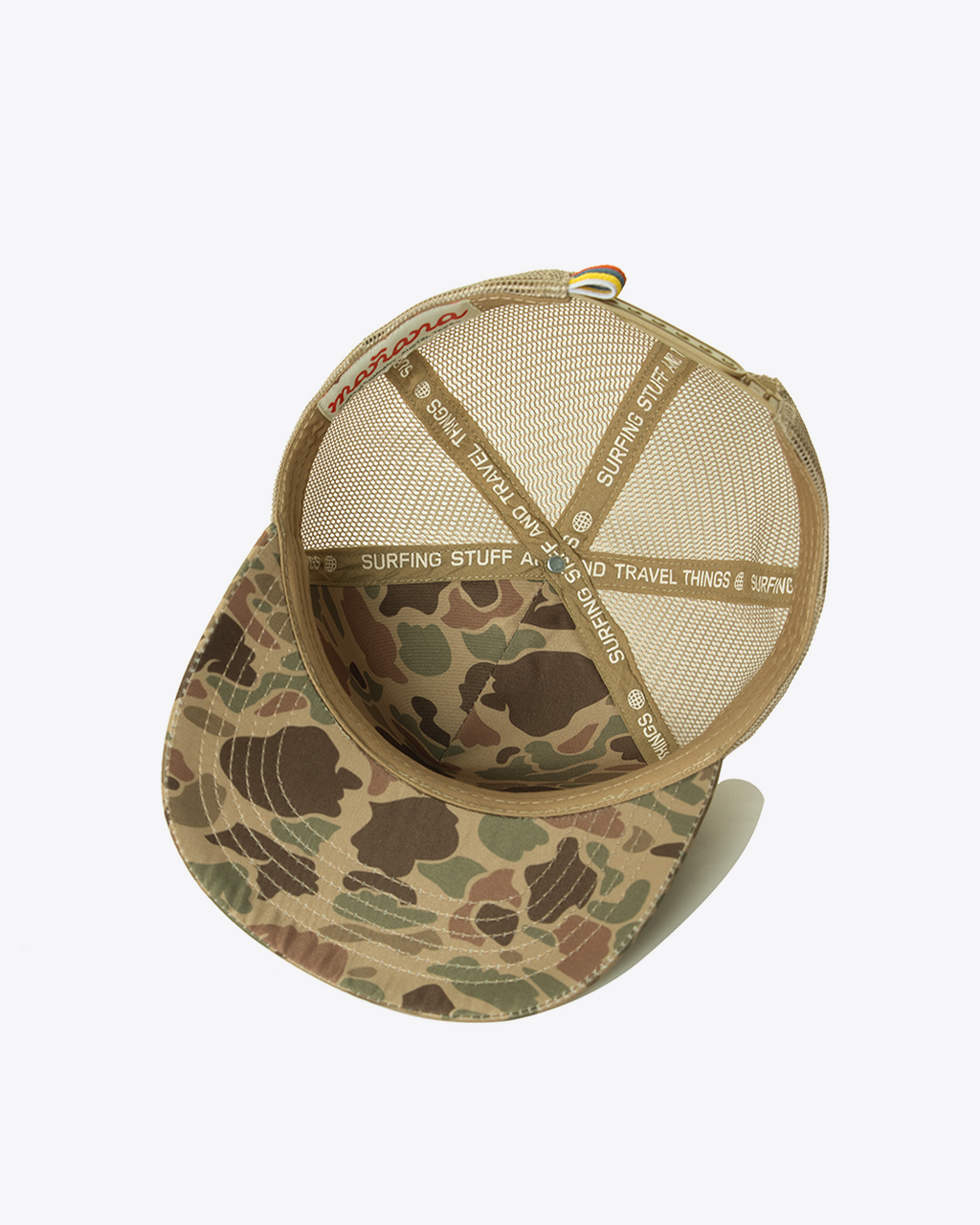 Mesh Back "M" Trucker - Camo