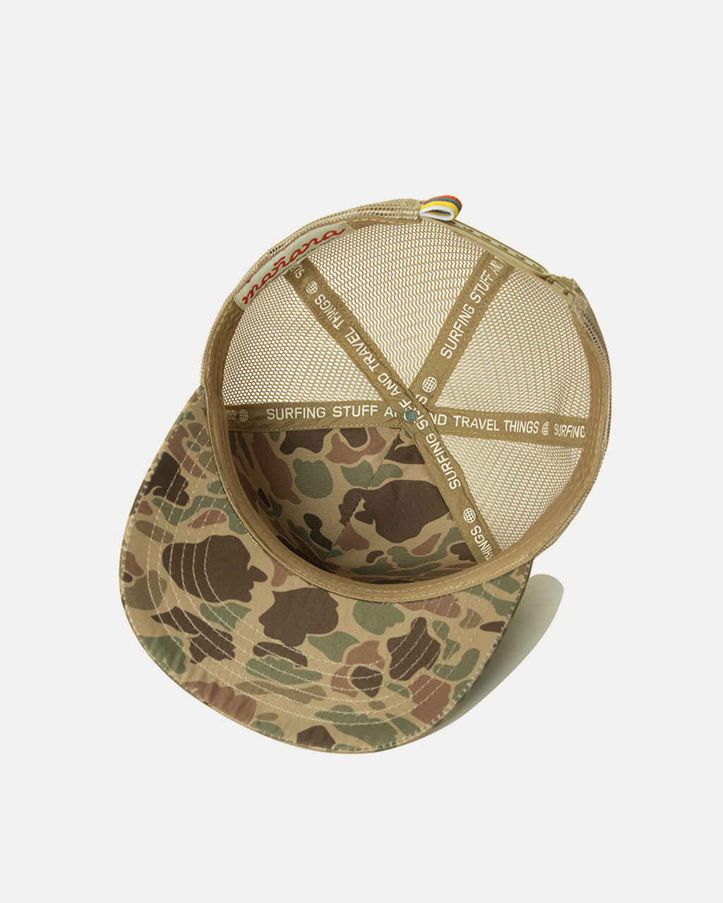Mesh Back "M" Trucker - Camo