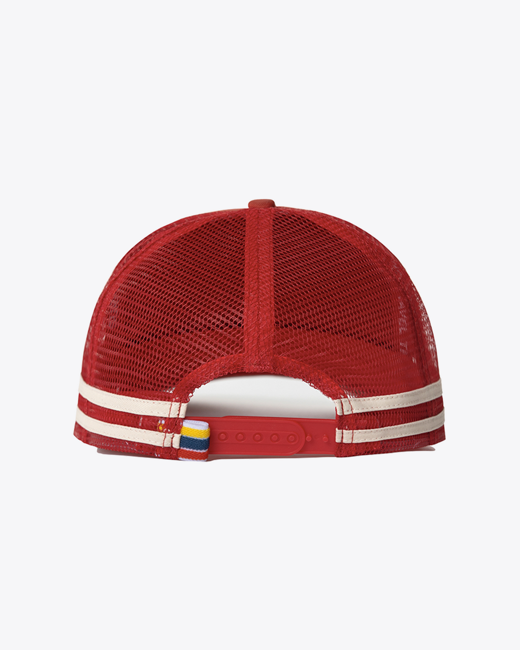 Mesh Back "M" Trucker - Red