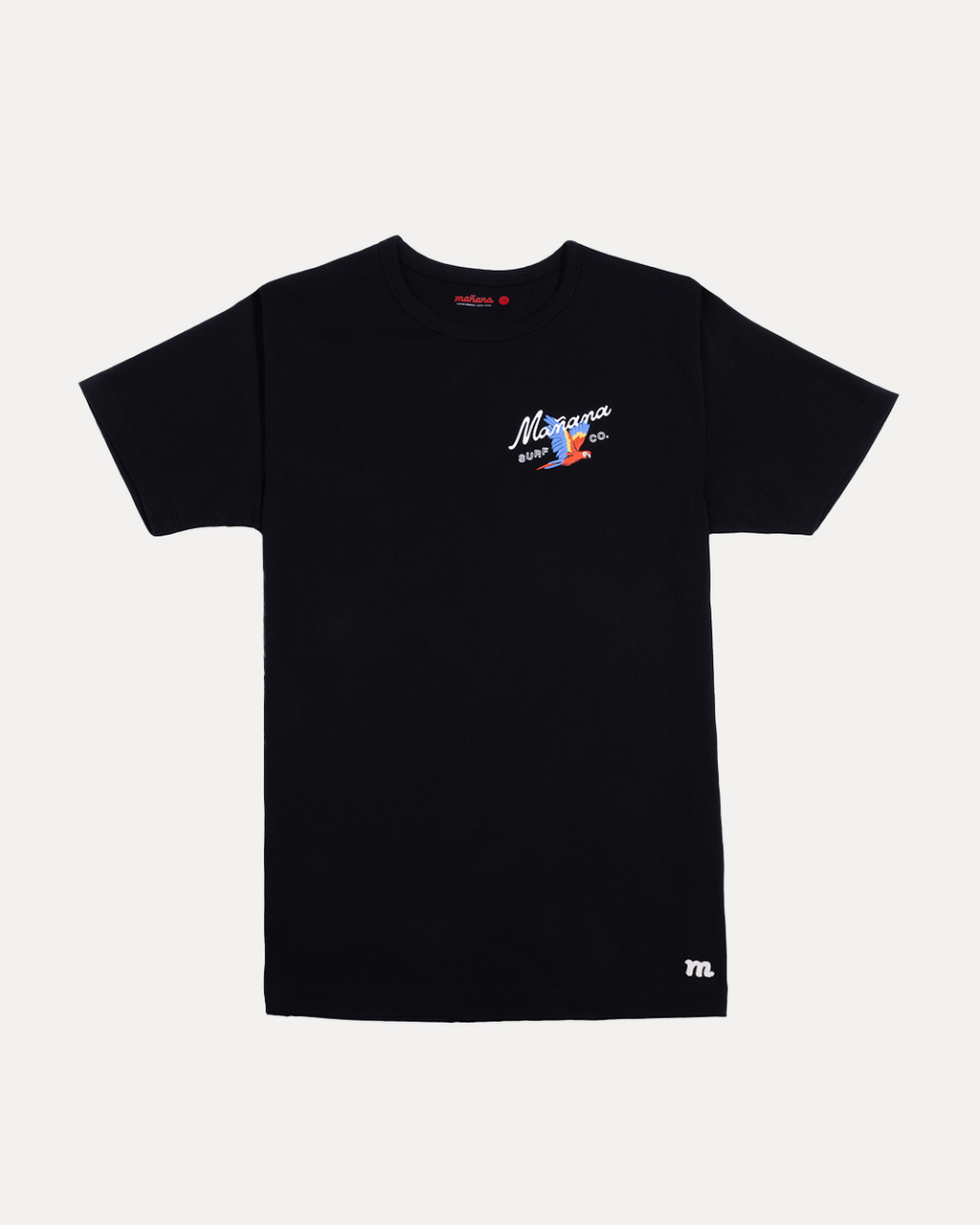 Mañana Macaw Tee - Black