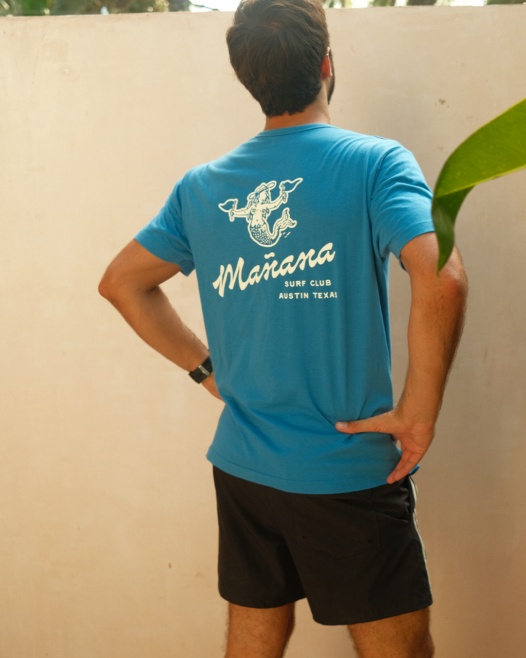 Mañana Mermaid Tee - Baby Blue