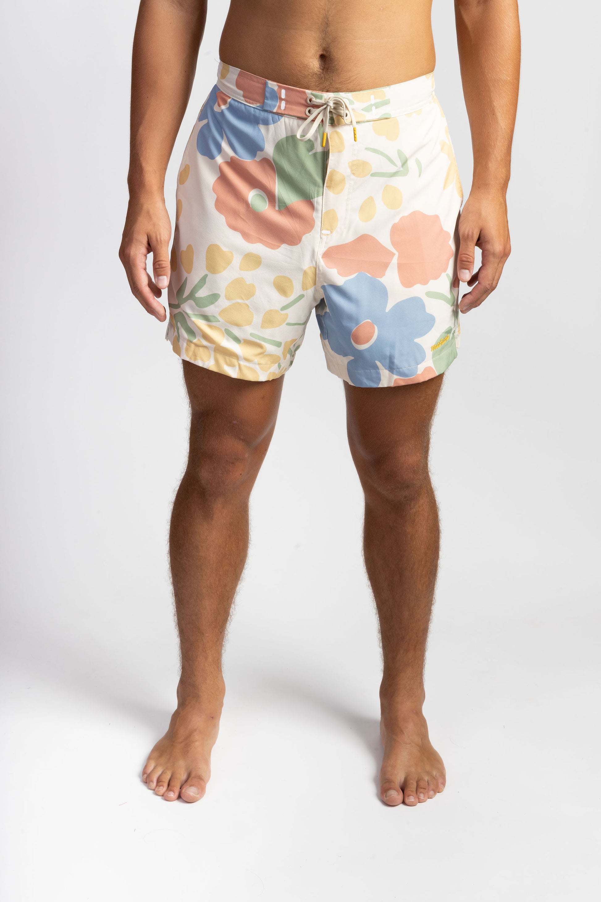 A picture of man wearing shorts