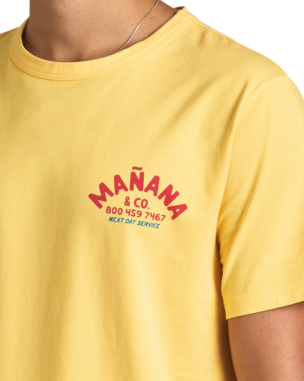 Shop Tee - Washed Yellow