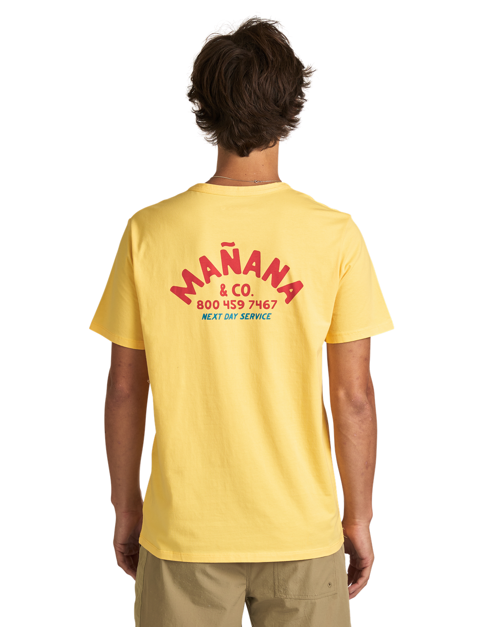 Shop Tee - Washed Yellow