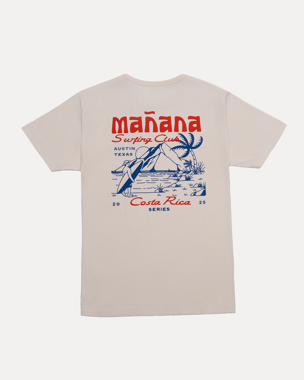 Mañana Surfing Club Tee - Off white