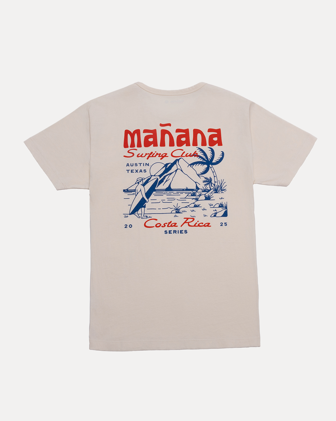 Mañana Surfing Club Tee - Off white