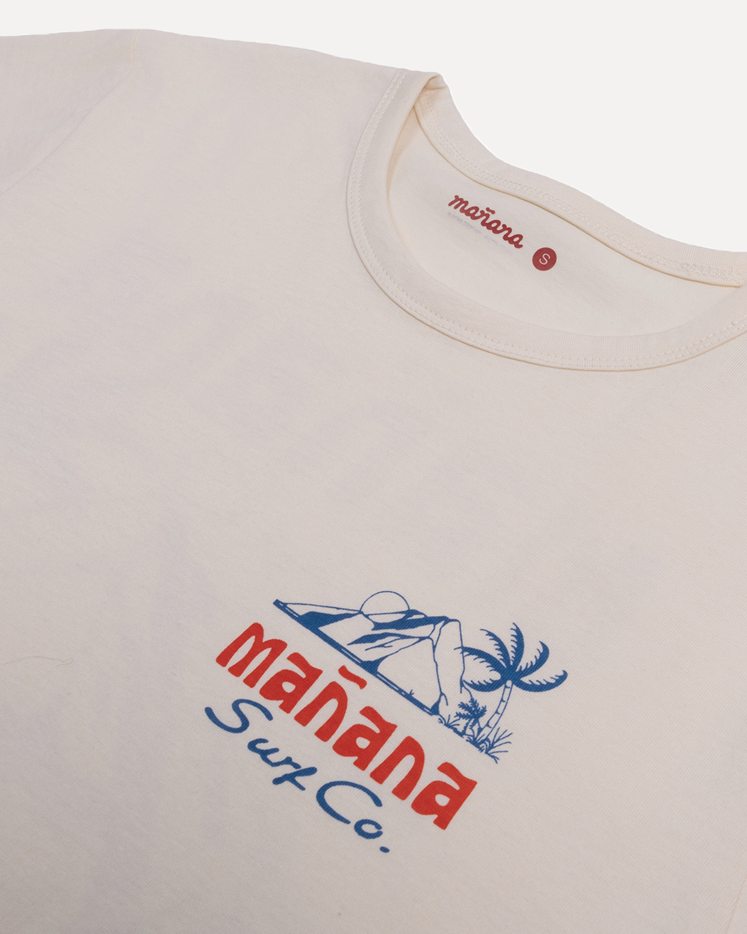 Mañana Surfing Club Tee - Off white