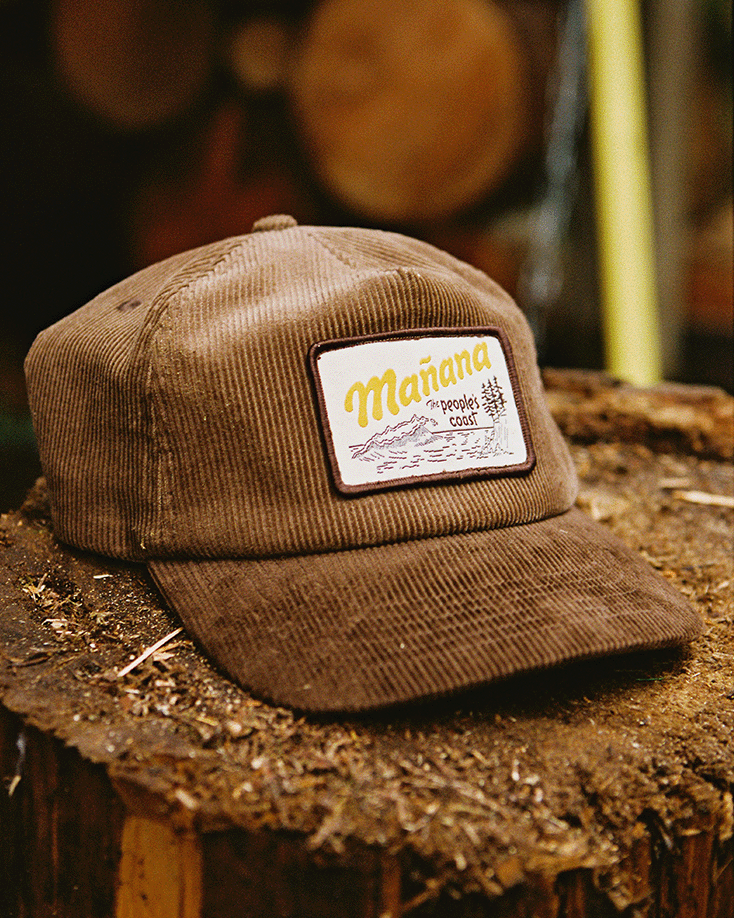 People's Coast Corduroy Hat - Brown