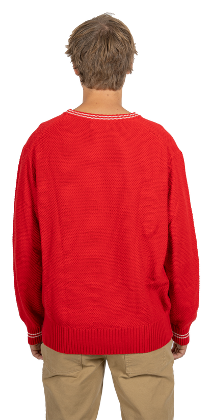 Wool Sweater - Red