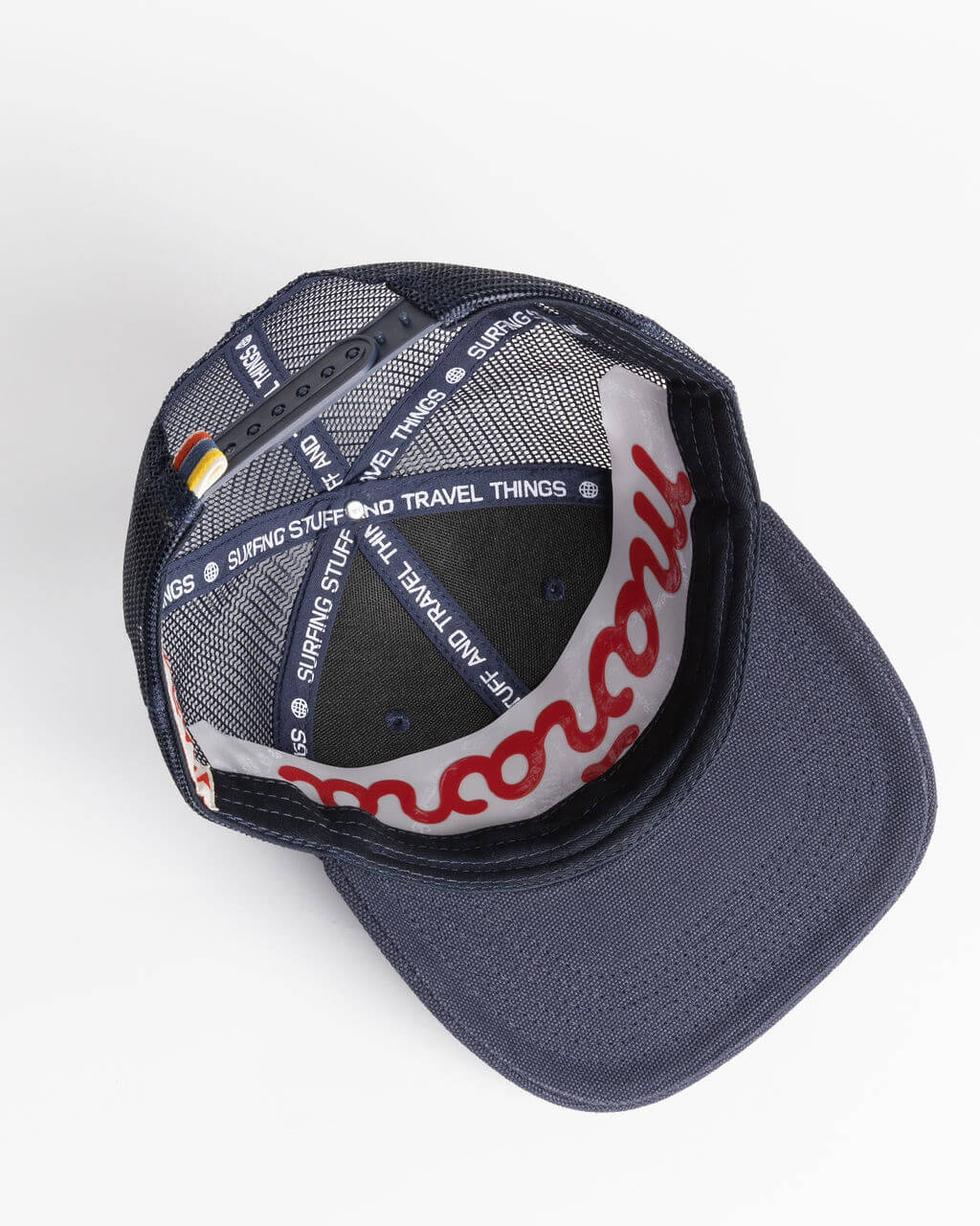 The "E" - Navy Logo Trucker