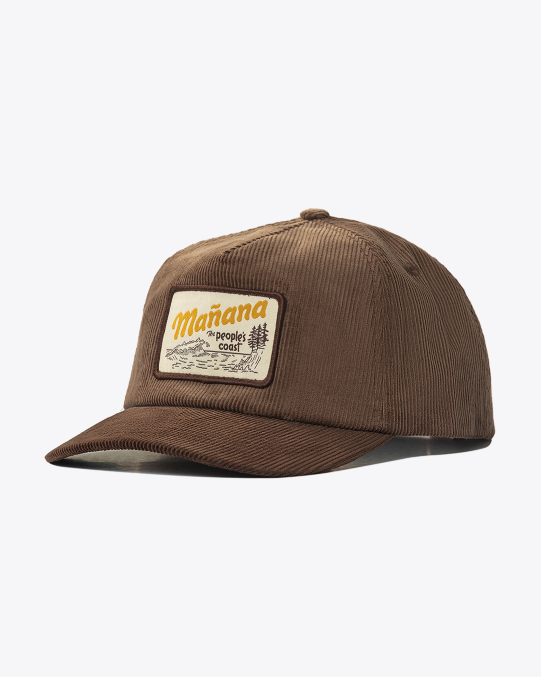 People's Coast Corduroy Hat - Brown