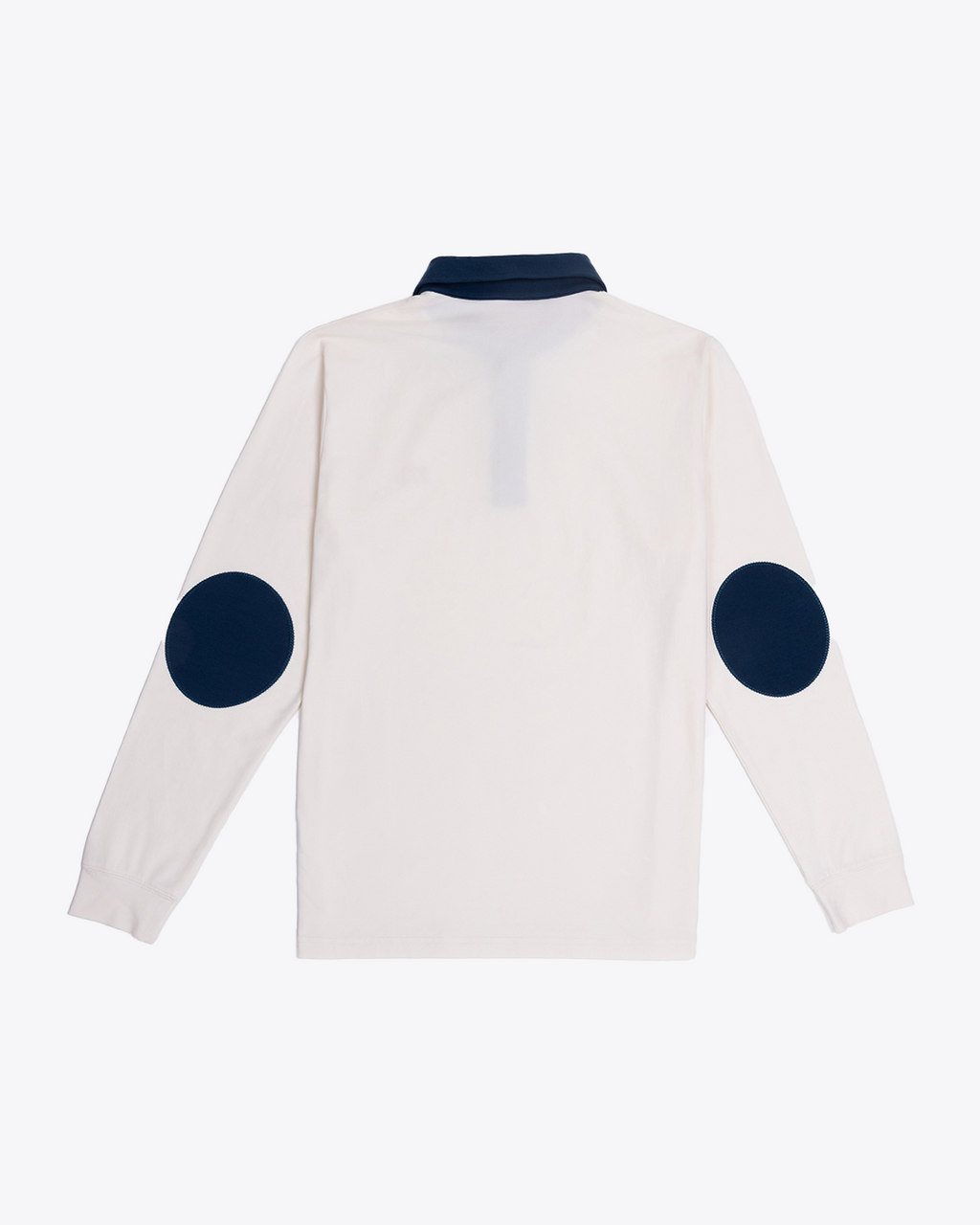 The Rugby Shirt - Off White/Navy