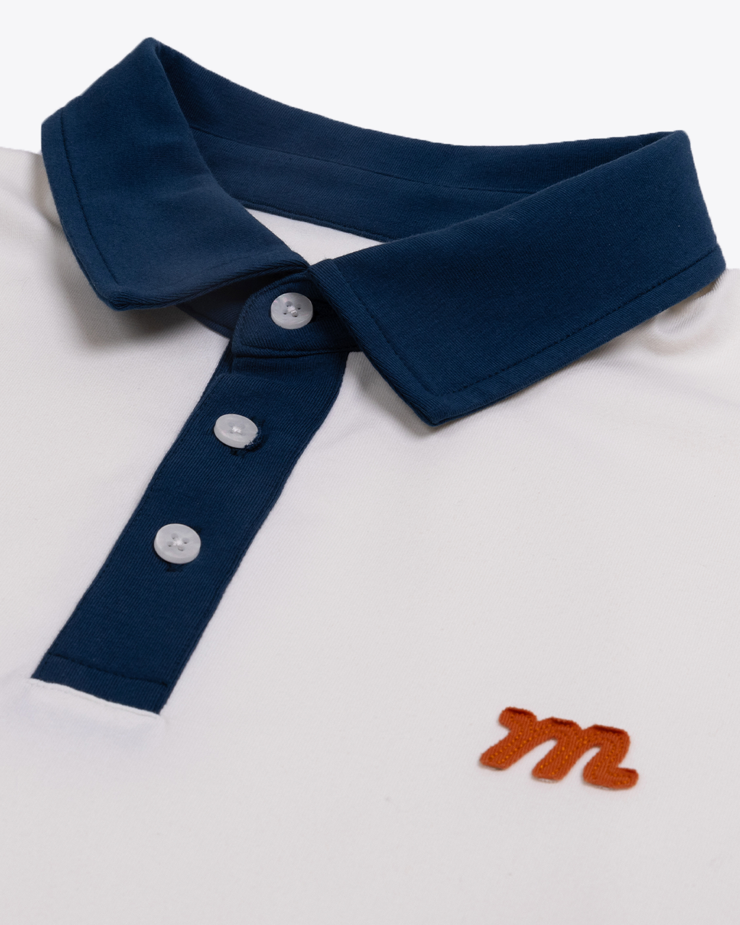 The Rugby Shirt - Off White/Navy