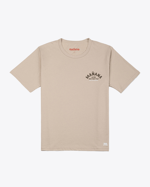 Manana Shop Tee - Tan