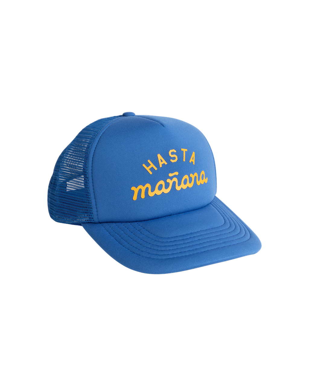 Hasta Manana Foam Trucker - Blue