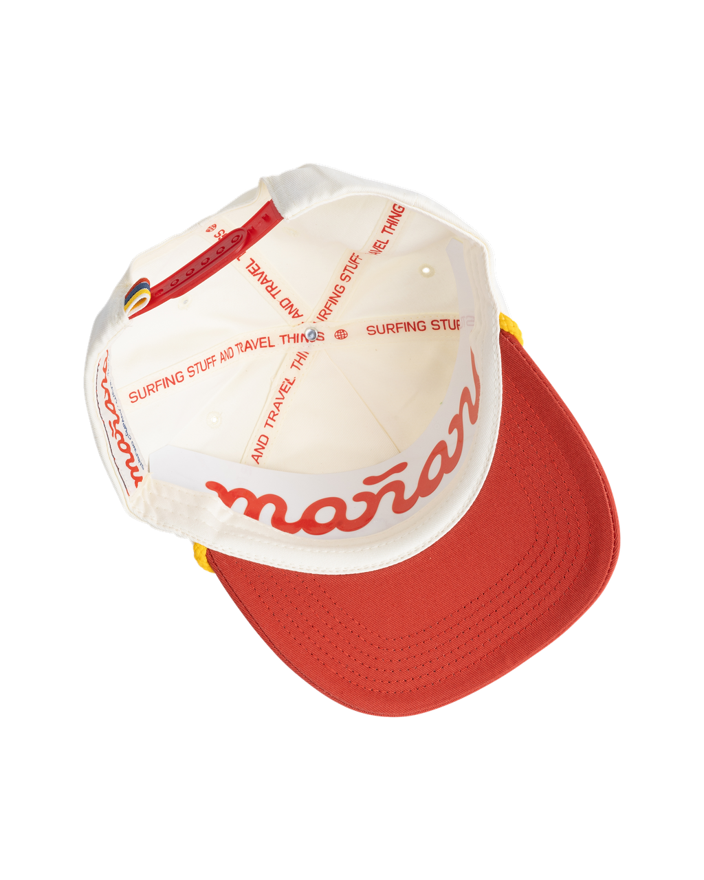 Red Two Tone Cap Manana Ma ana